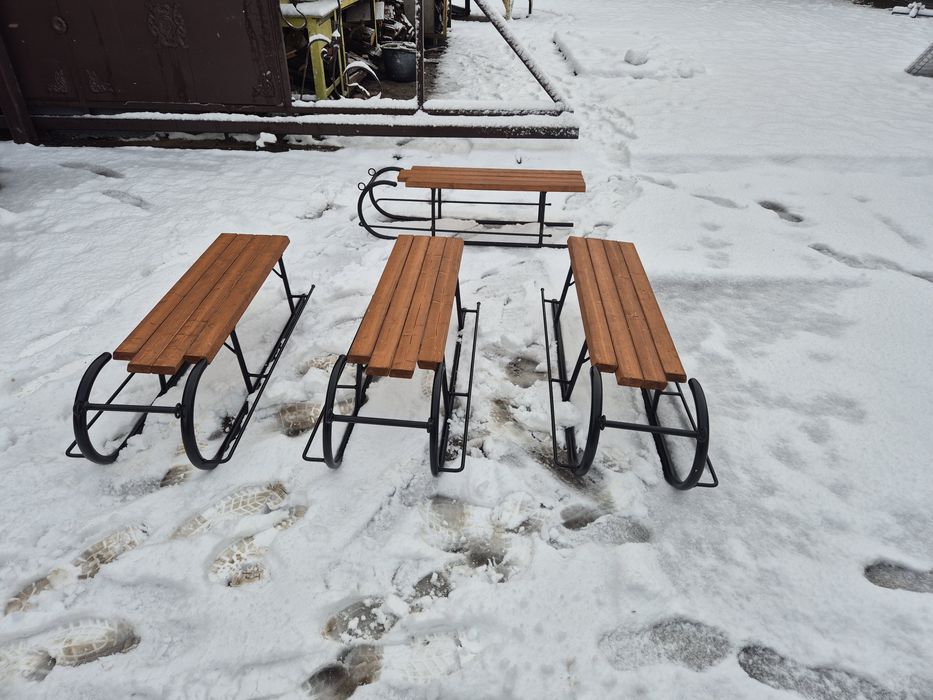 Duże masywne sanki idealne do quada