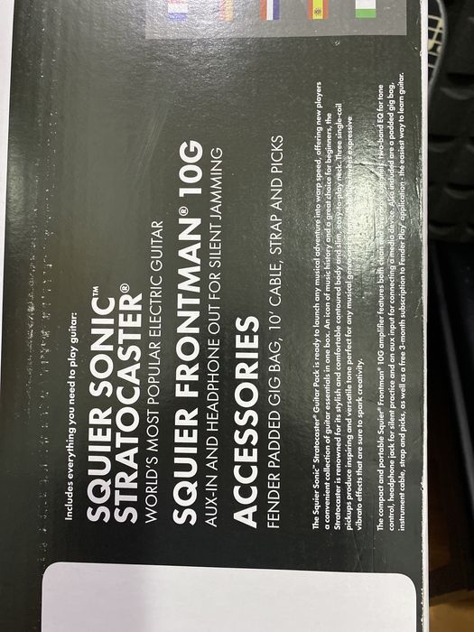 Pack guitarra electrica Fender Squier