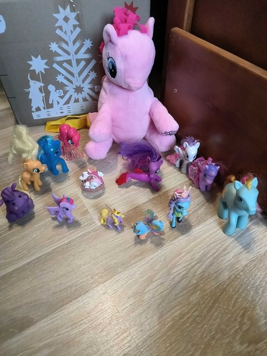 Рюкзак My little pony оригінал плюс 12 шт пони с Пинки пай