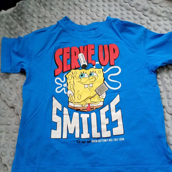 Koszulka chłopięca SpongeBob rozm.110