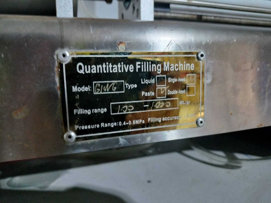 Máquina de enchimento com compressor