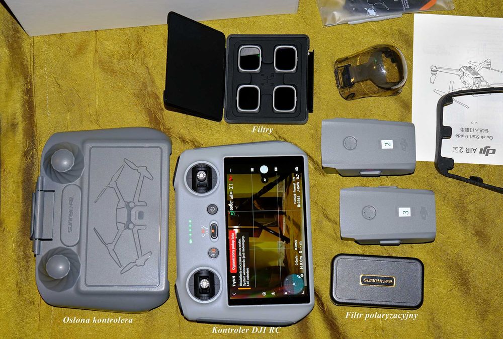 Dron DJI Air 2s – wersja z kontrolerem DJI RC (z ekranem)