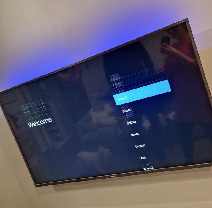Telewizor Sharp 50BL5EA 50 LED 4K Android TV - uszkodzony