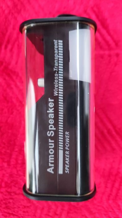 Coluna Bluetooth transparente (Nova na caixa)