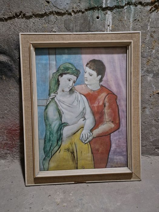 Obraz reprodukcja Pablo Picasso "Zakochani"