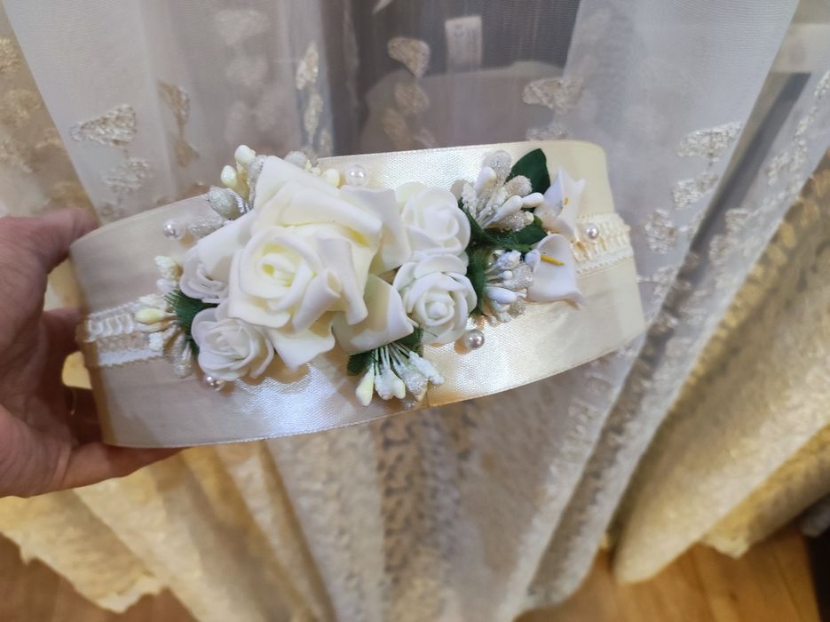 Свадебные аксессуары. Сито для опсыпания новобрачных