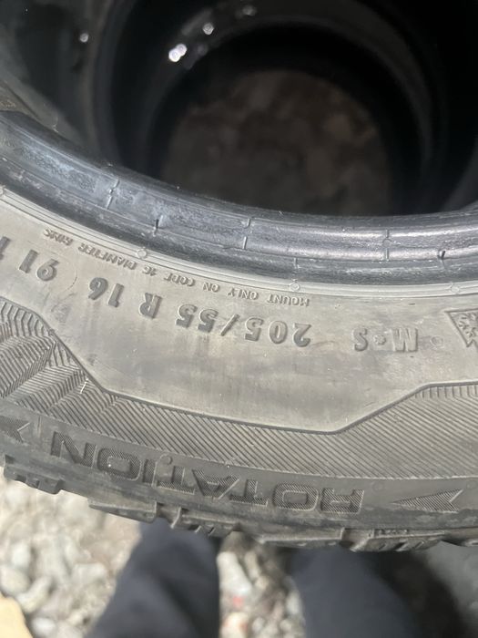 колеса 205/55/r16 Uniroyal (зима)