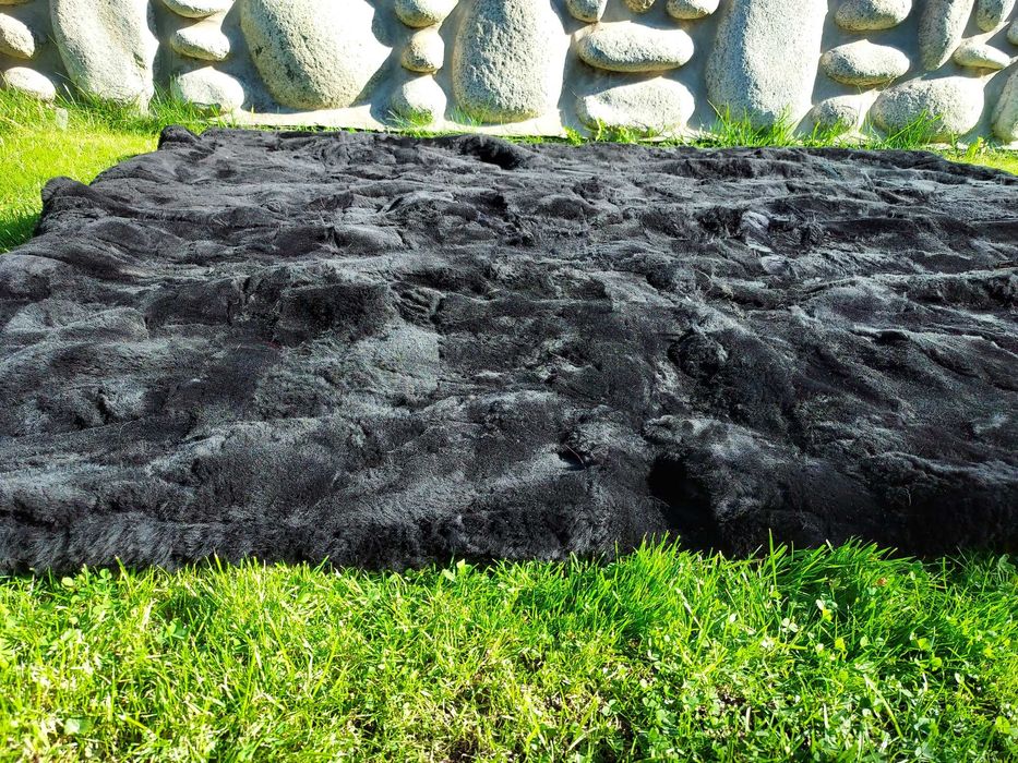 Skóra Owcza Dywan Narzuta ze Skór Owczych Naturalnych
