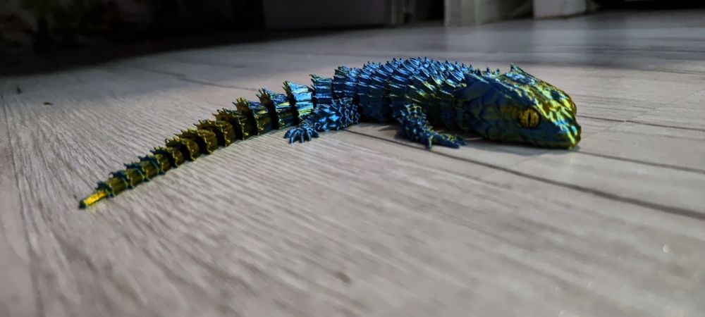 3D figurka jaszczurki