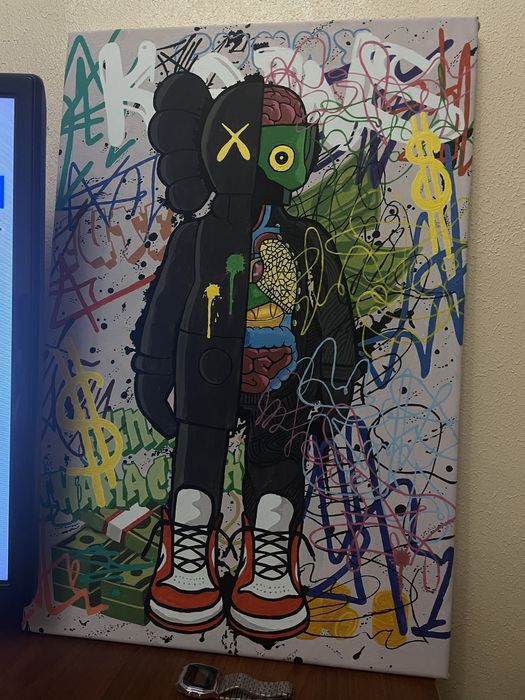 Картина  ручної роботи KAWS