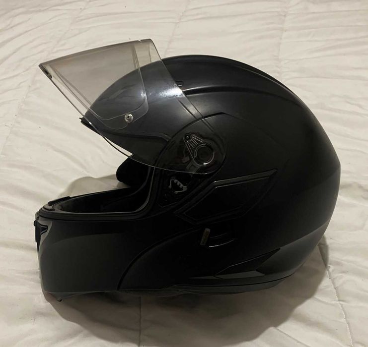 Capacete Modular AGV c/ PinLock + capa protectora