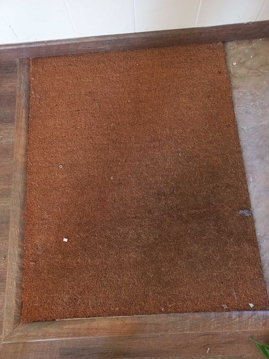 Tapete natural muito resistente