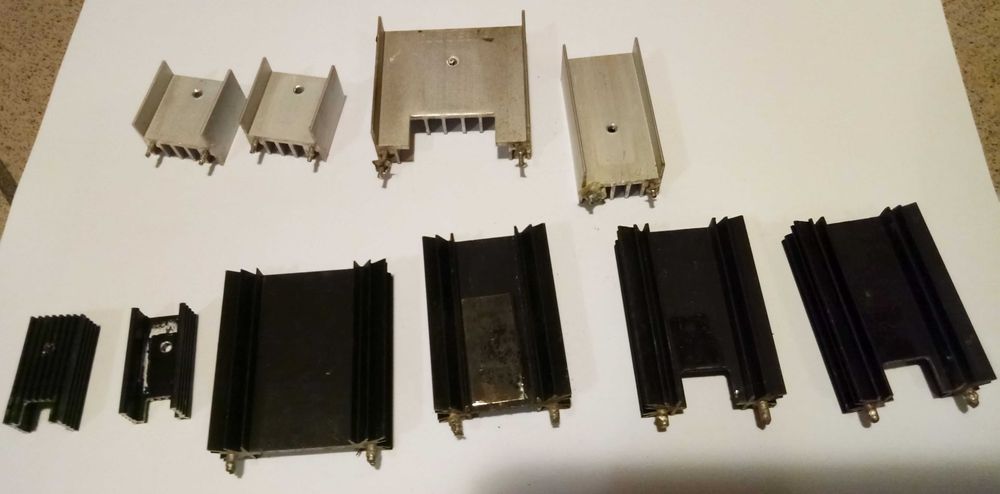 Radiatory aluminiowe z telewizorów