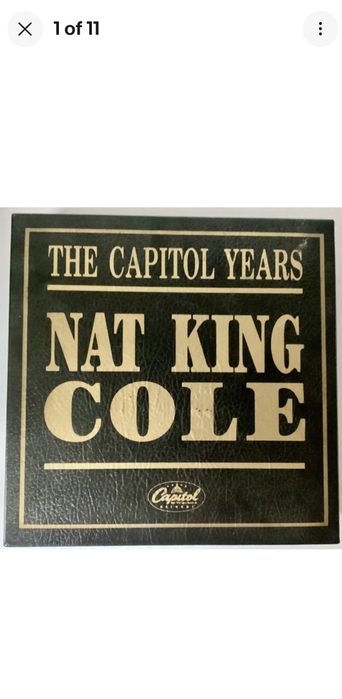 Nat King Cole vinyl box set "THE CAPITOL YEA