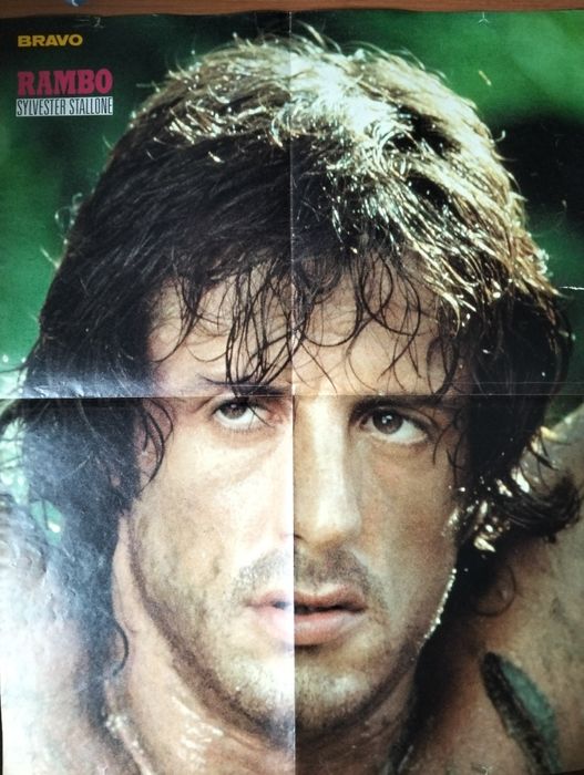 Poster Sylvester Stallone - Rambo