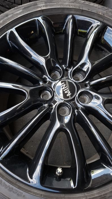 4x alufelgi 17'' oryginalne Mini Cooper 225/45/R1 felgi aluminiowe letnie opony gratis