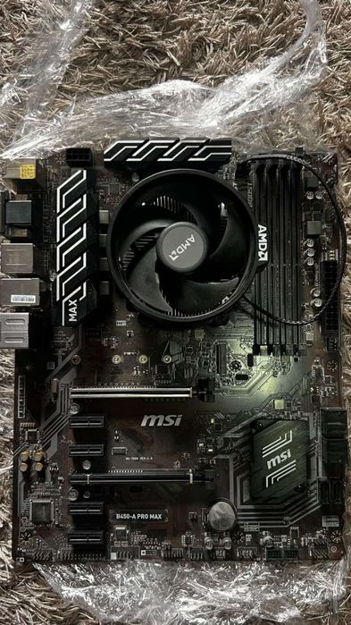 Motherboard MSI + processador AMD