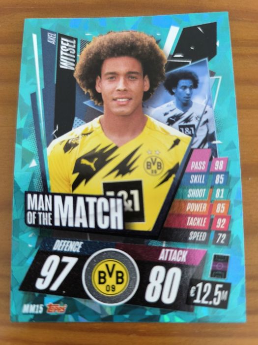 Carta Topps Match Attax Witsel MM15