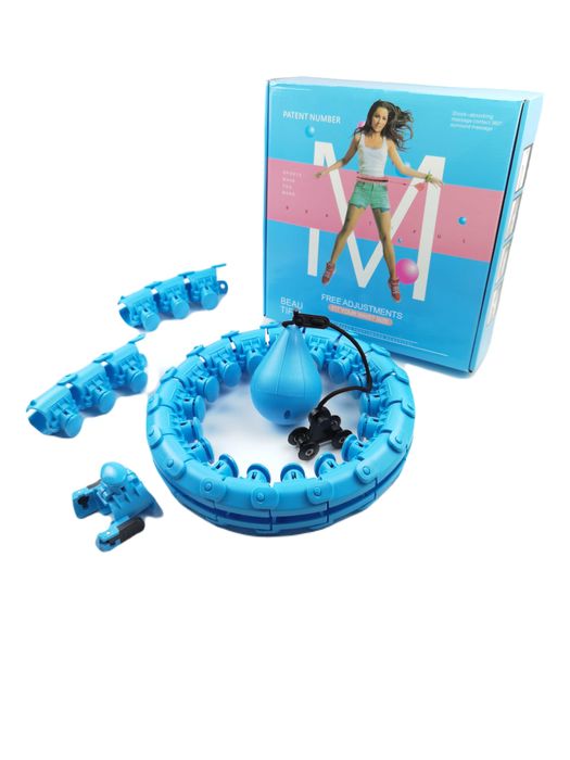 Smart Hula Hop z obciążeniem i masażerem odchudzające 3 kolory Premium