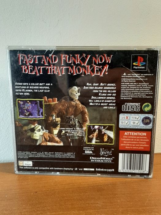 Gra Skull Monkey PS1/PSx
