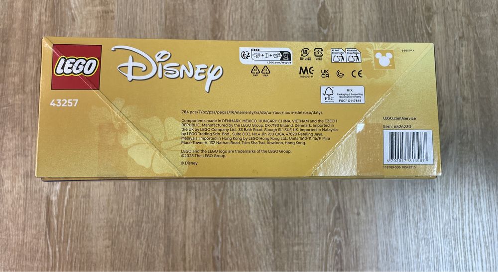 Конструктор LEGO Disney Classic Ангел 43257 оригінал