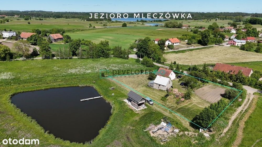 Mazurskie Siedlisko Skomack Wielki, blisko jeziora