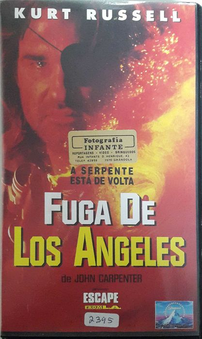 89° Pack de 8 filmes VHS