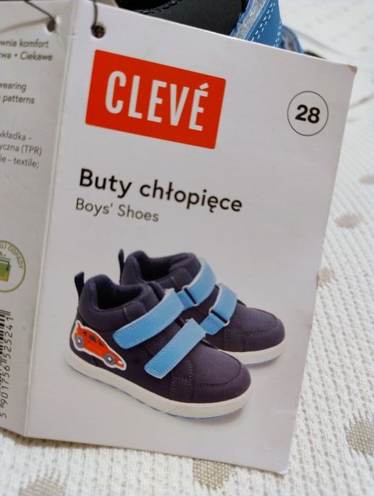 NOWE buty dla chłopca Cleve 28 obuwie chłopięce jesienne zimowe
