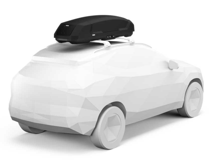 Thule Force 3 L Sport box dachowy czarny aeroskin fv gw wysyłka