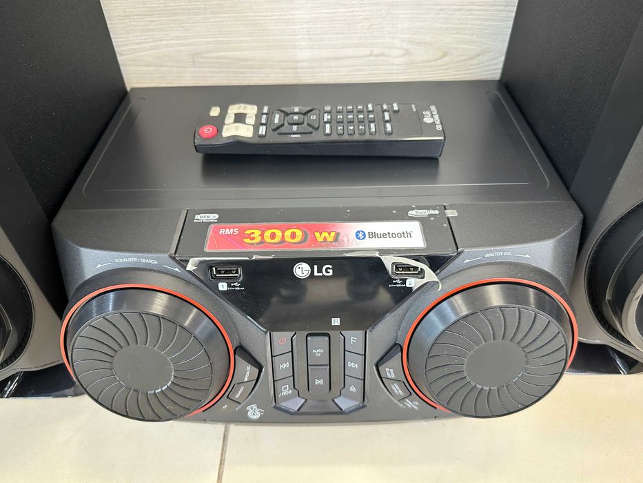 Mini wieża LG XBOOM CK43N z Bluetooth i CD