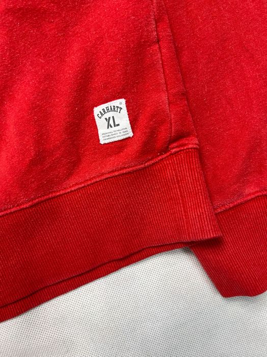 Holbrook Sweat Carhartt small logo bluza red