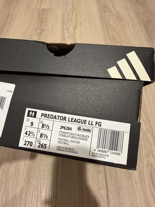 Adidas Predator League Fg - NOVAS - 42 2/3