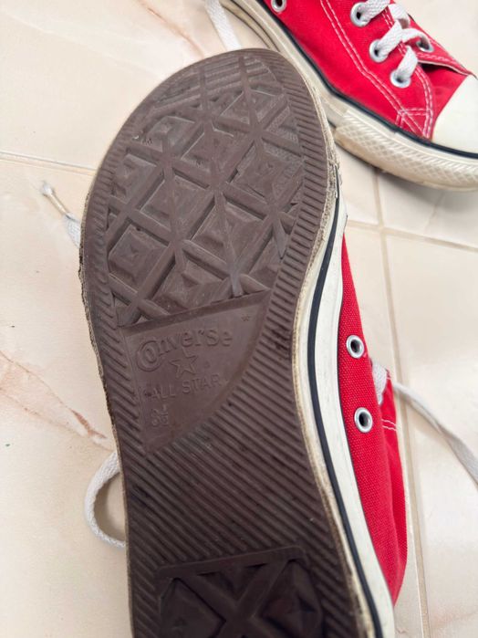 Оригинальные Converse All Star 42 размер красные кеды