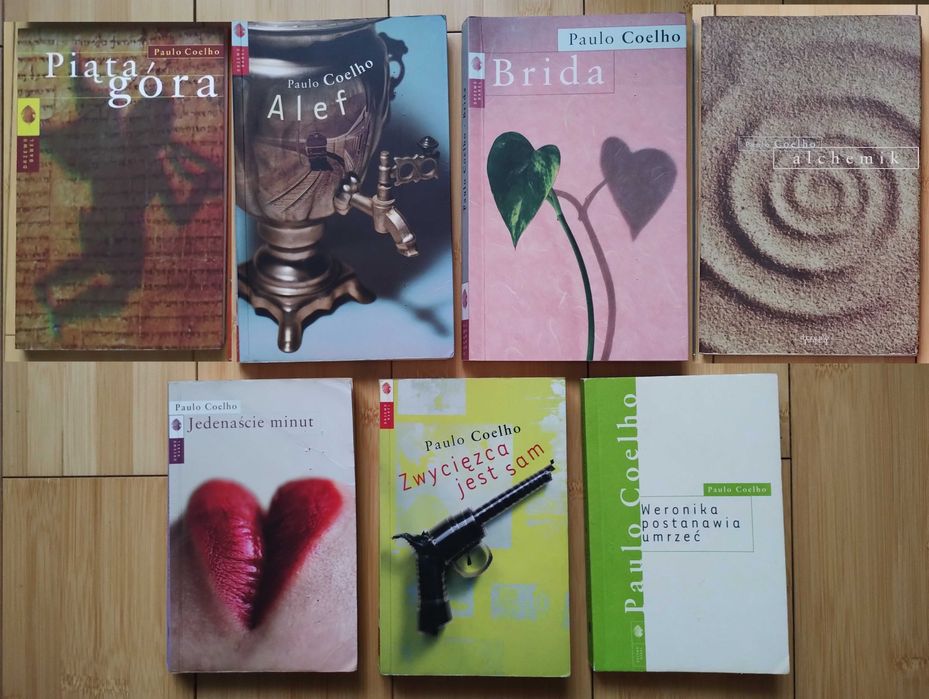 COELHO Alef, Brida, Jedenaście, Zwycięzca, Weronika, Alchemik + gratis