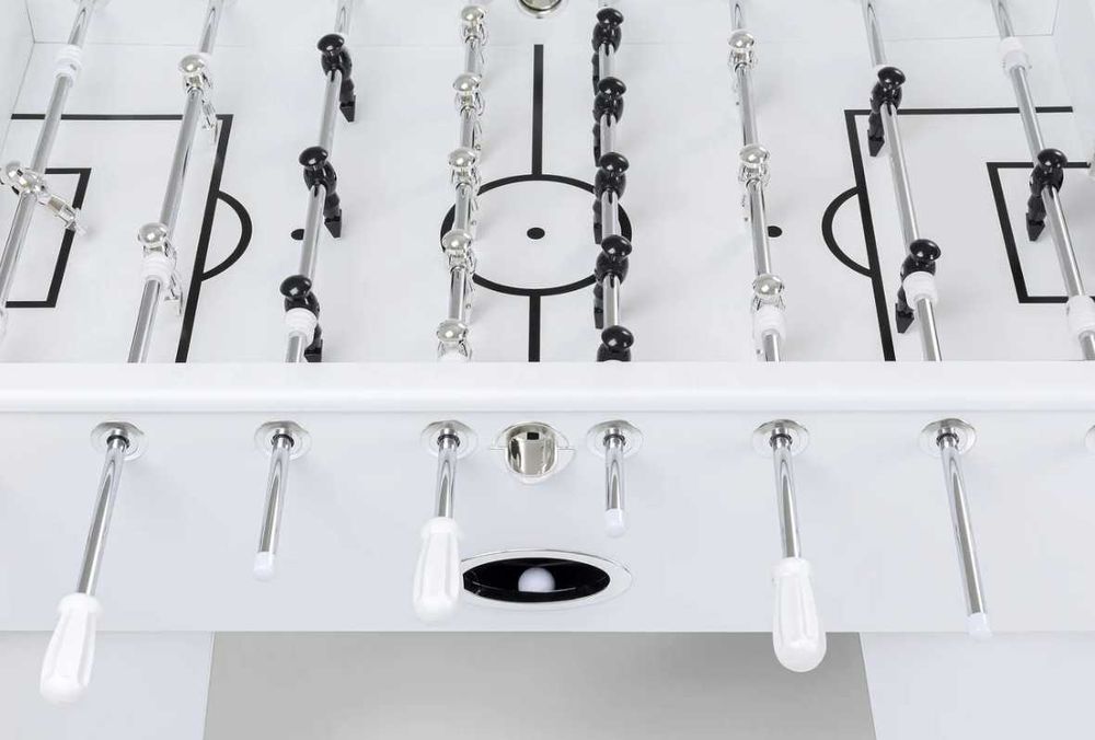 Piłkarzyki Style 145x76 cm białe