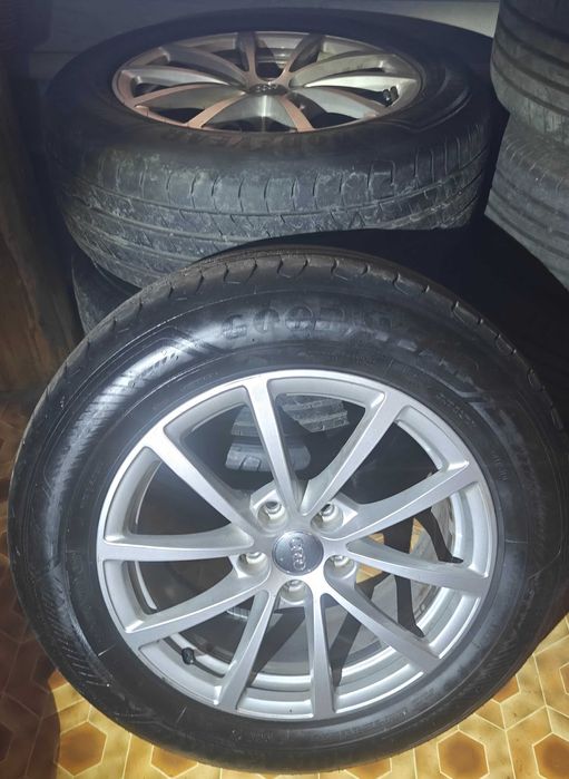 Alufelgi + opony letnie 225/60R17 5x112  Audi A4 A5 A6 A7 A8 Q5 Q7