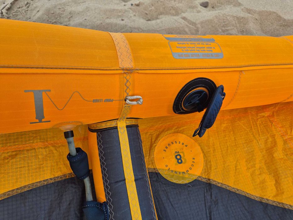 Kite F-ONE Breeze V3 2021 Mango/Slate 13m2