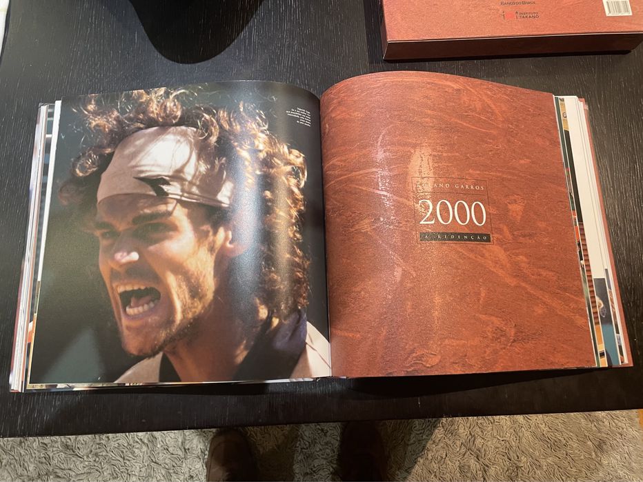 Livro Gustavo Kuerten e Roland Garros
