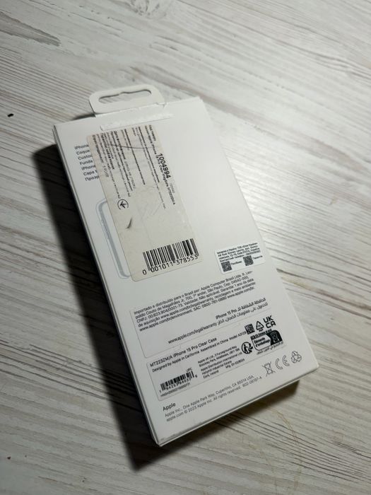 Чохол clear case 15 pro