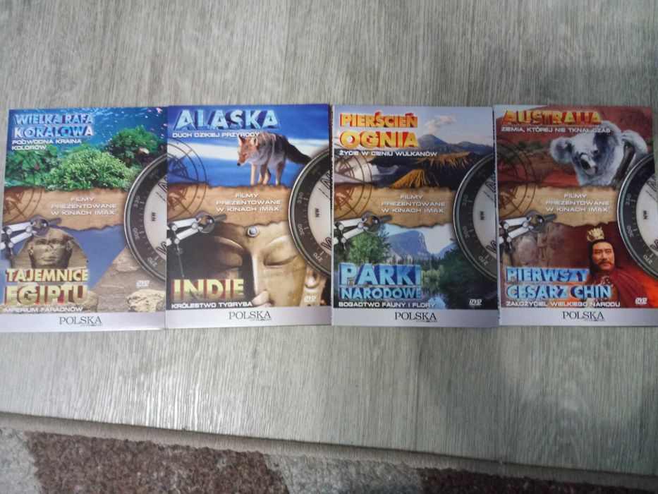 Filmy na płytach DVD. Różne tytuły