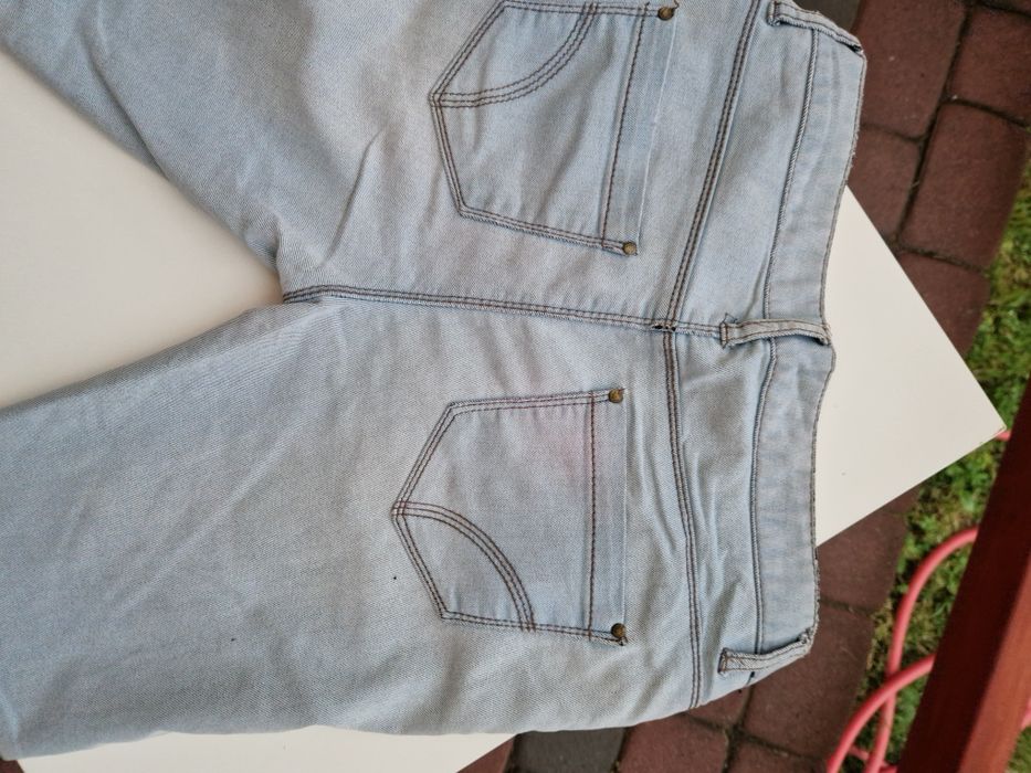 Spodnie damskie rurki niski stan 36 s