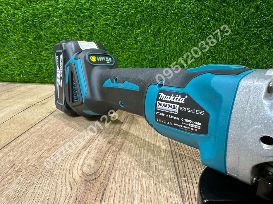 Аккумуляторная Болгарка Makita DGA511BL Pro 36V 8Ah Ушм шлифмашинка