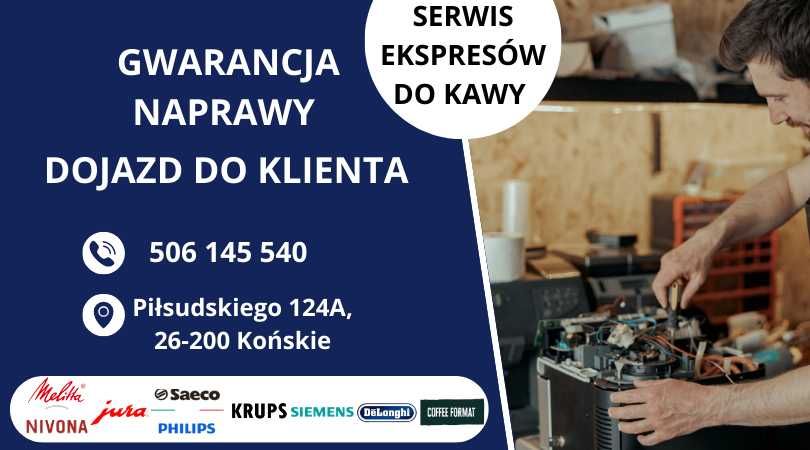 Serwis Ekspresów do Kawy, Dojazd do klienta, Gwarancja Naprawy