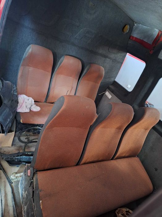 Fotel Fotele Kanapa Tył Wnętrze Brygadówka Fiat Ducato Jumper Boxer