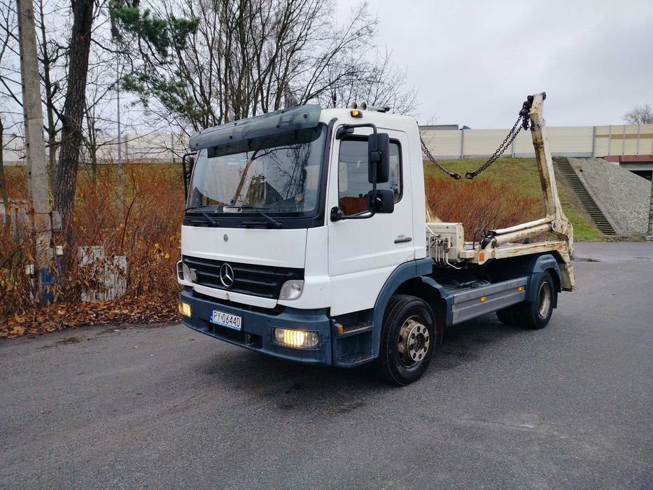 Mercedes-Benz Atego 1218 Bramowiec Meiller Resory Specjalny!