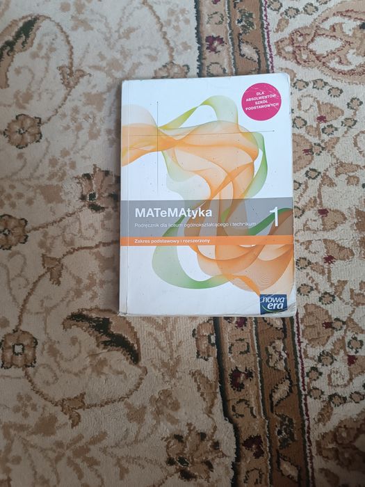 ,, Matematyka 1" podręcznik.