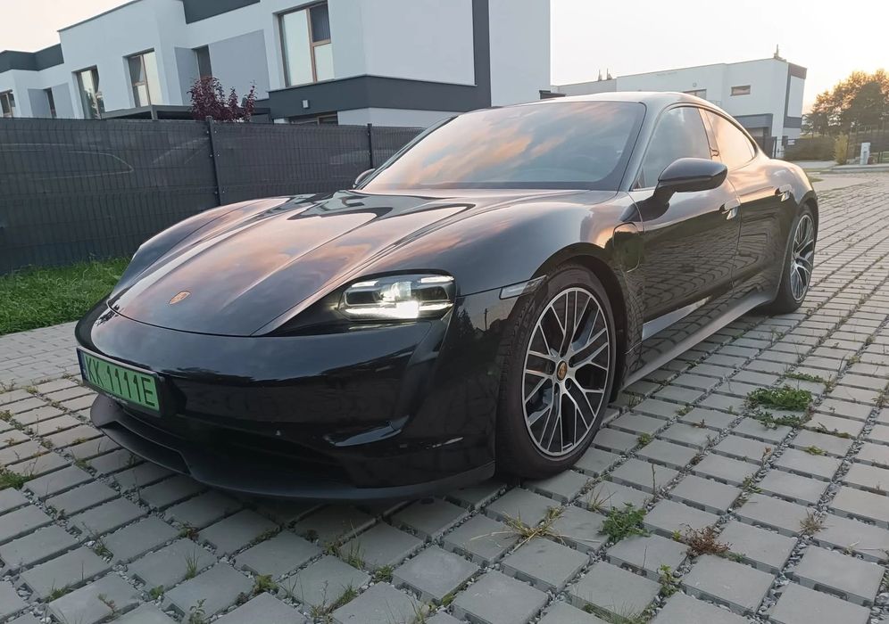 Porsche Taycan Salon Polska, 1 właściciel, 100%BEZWYPADKOWY Vat 23% 213 739zł netto