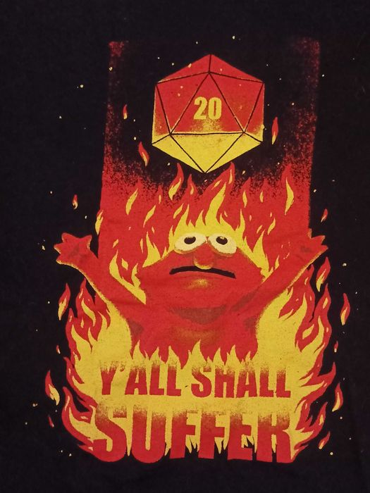 T-shirt Dungeons and Dragons DnD Elmo (M)