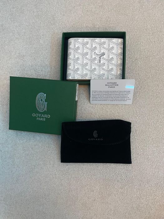 Carteira goyard branca original