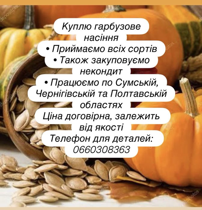 Гарбузове насіння